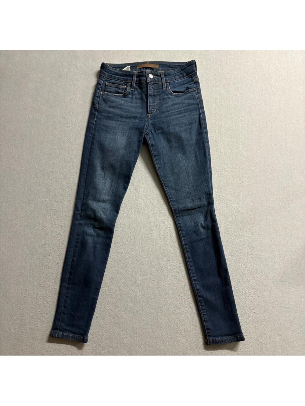 Joe's Jeans Womens 23 Skinny Crop Blue Denim Stretch Mid Rise Jeans